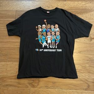 Charlotte Hornets 30th Anniversary Team Graphic T-Shirt